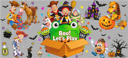16oz Halloween-J 1542